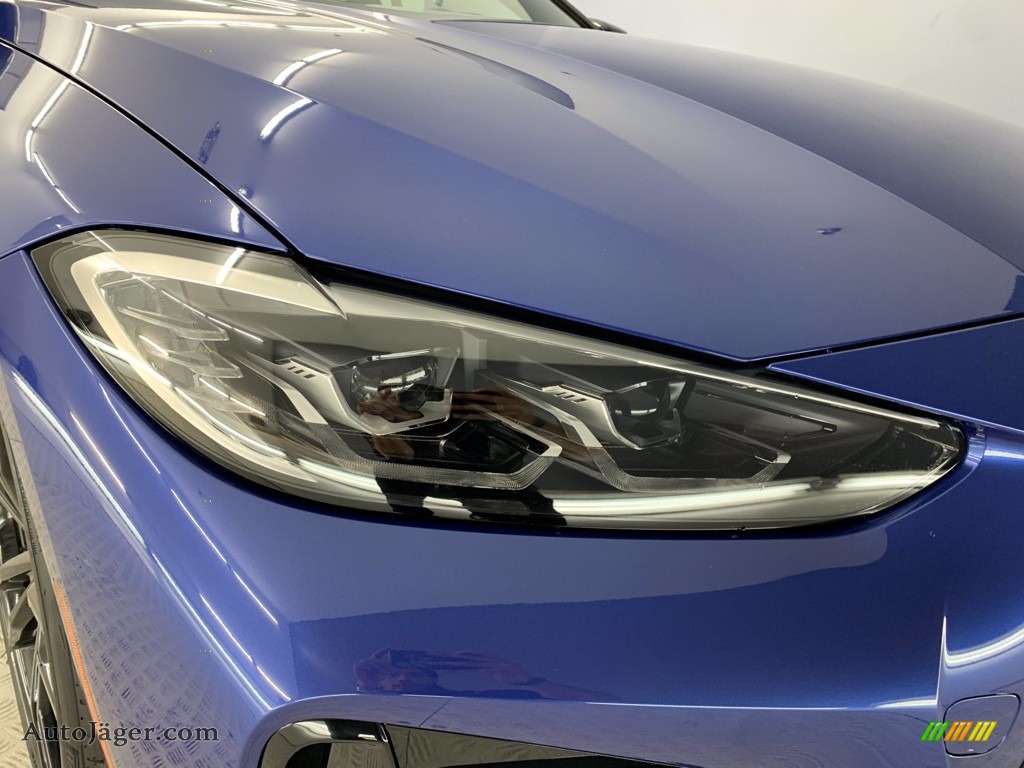 2021 4 Series M440i xDrive Coupe - Portimao Blue Metallic / Tacora Red photo #20