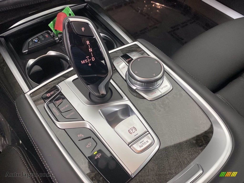 2021 7 Series 750i xDrive Sedan - Bernina Gray Amber Effect / Black photo #17