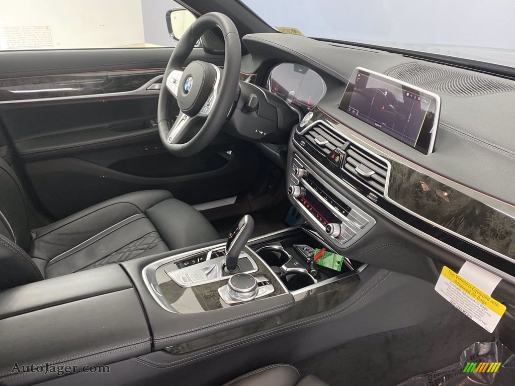 2021 7 Series 750i xDrive Sedan - Bernina Gray Amber Effect / Black photo #24