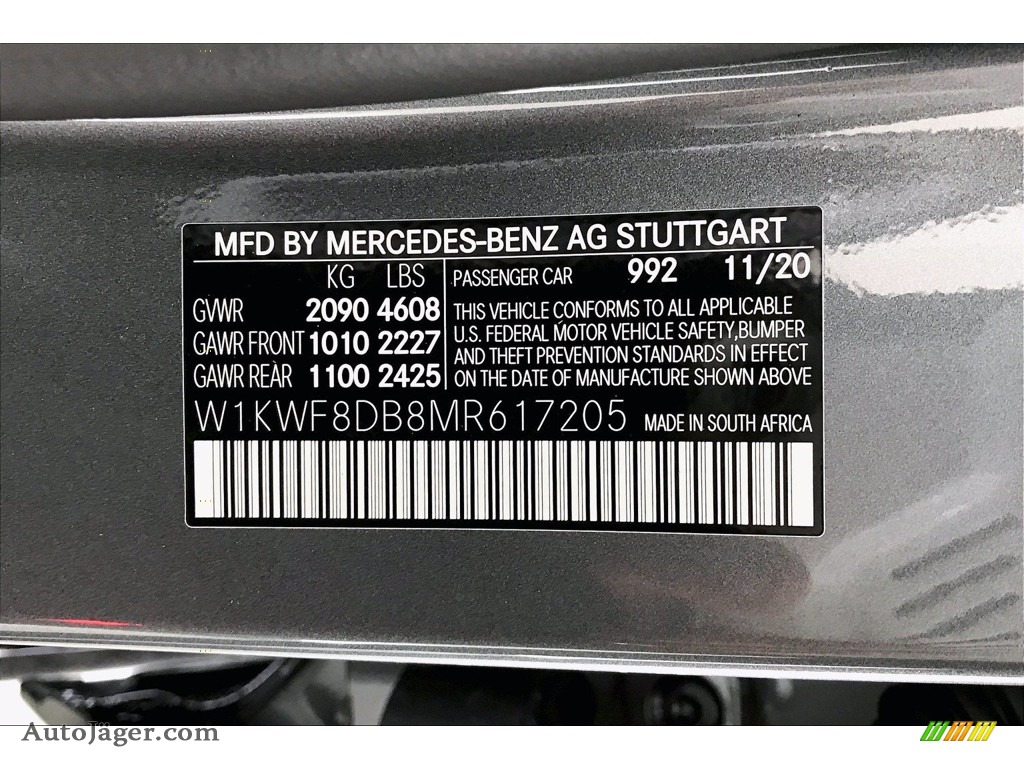 2021 C 300 Sedan - Selenite Gray Metallic / Black photo #10