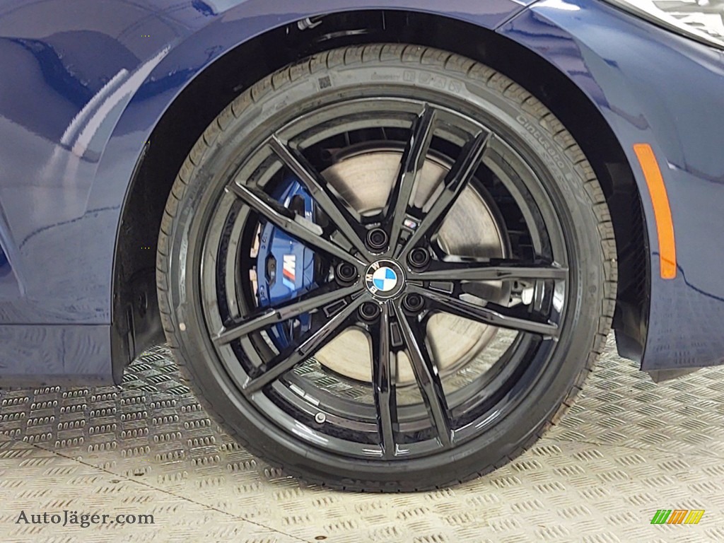 2021 4 Series M440i xDrive Coupe - Tanzanite Blue II Metallic / Black photo #3