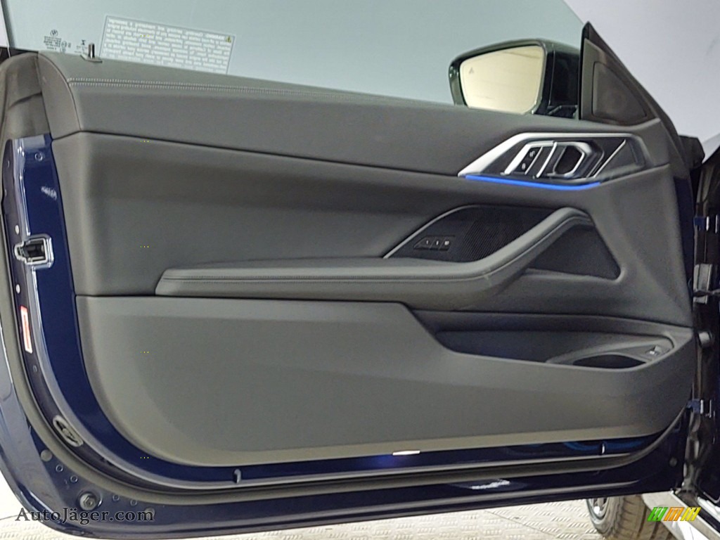 2021 4 Series M440i xDrive Coupe - Tanzanite Blue II Metallic / Black photo #5