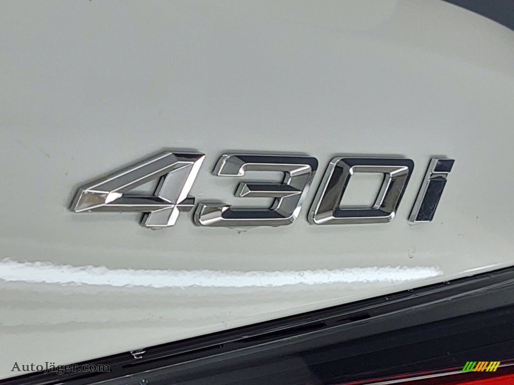 2021 4 Series 430i Coupe - Alpine White / Tacora Red photo #24
