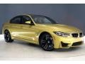 BMW M3 Sedan Austin Yellow Metallic photo #36