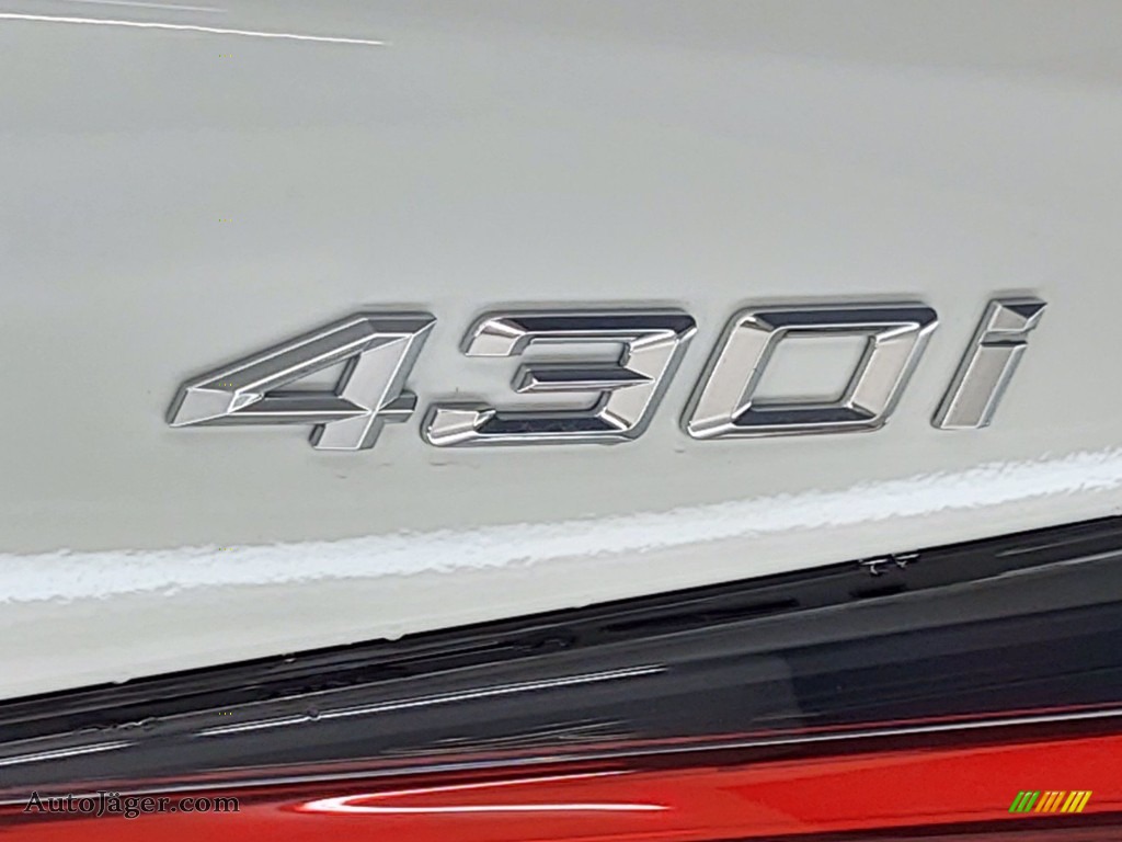 2021 4 Series 430i Coupe - Alpine White / Mocha photo #24