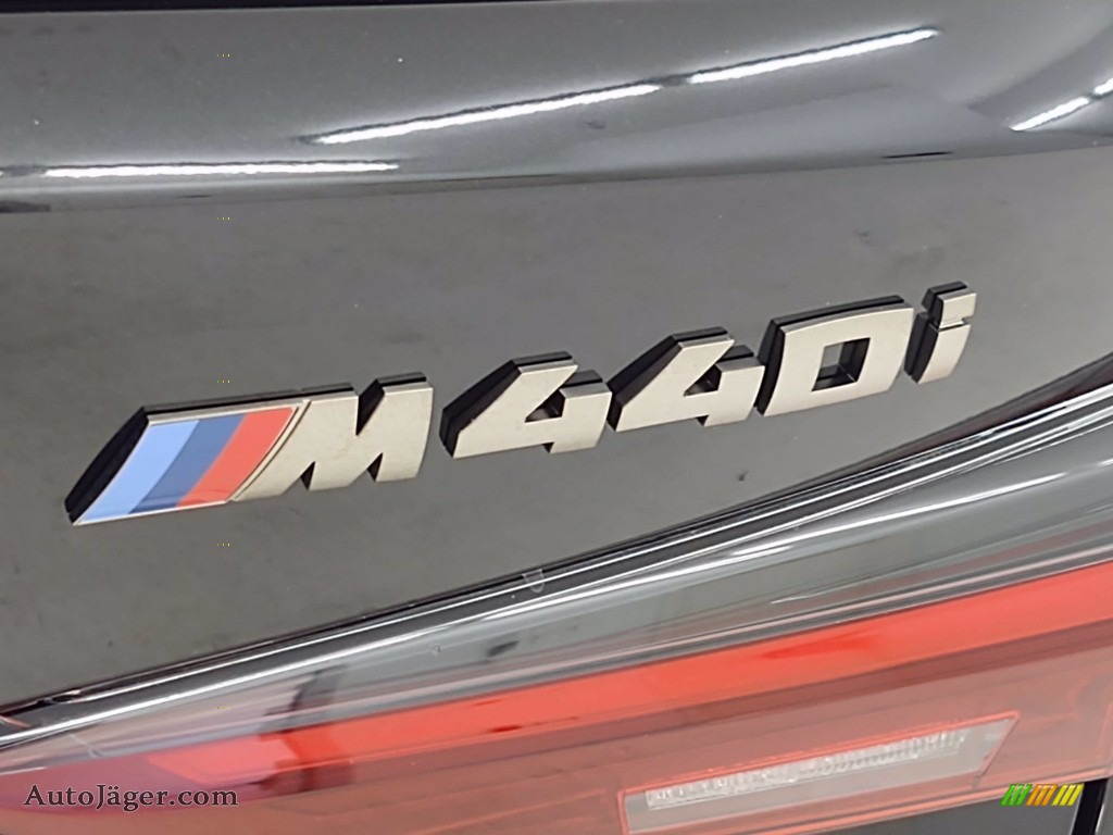 2021 4 Series M440i xDrive Coupe - Black Sapphire Metallic / Tacora Red photo #11