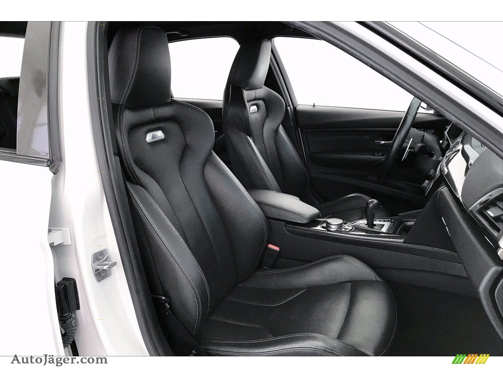 2016 M3 Sedan - Mineral White Metallic / Black photo #6