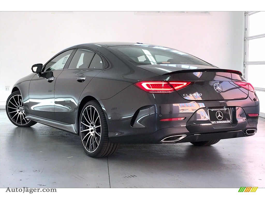 2021 CLS 450 Coupe - Graphite Grey Metallic / Black photo #2