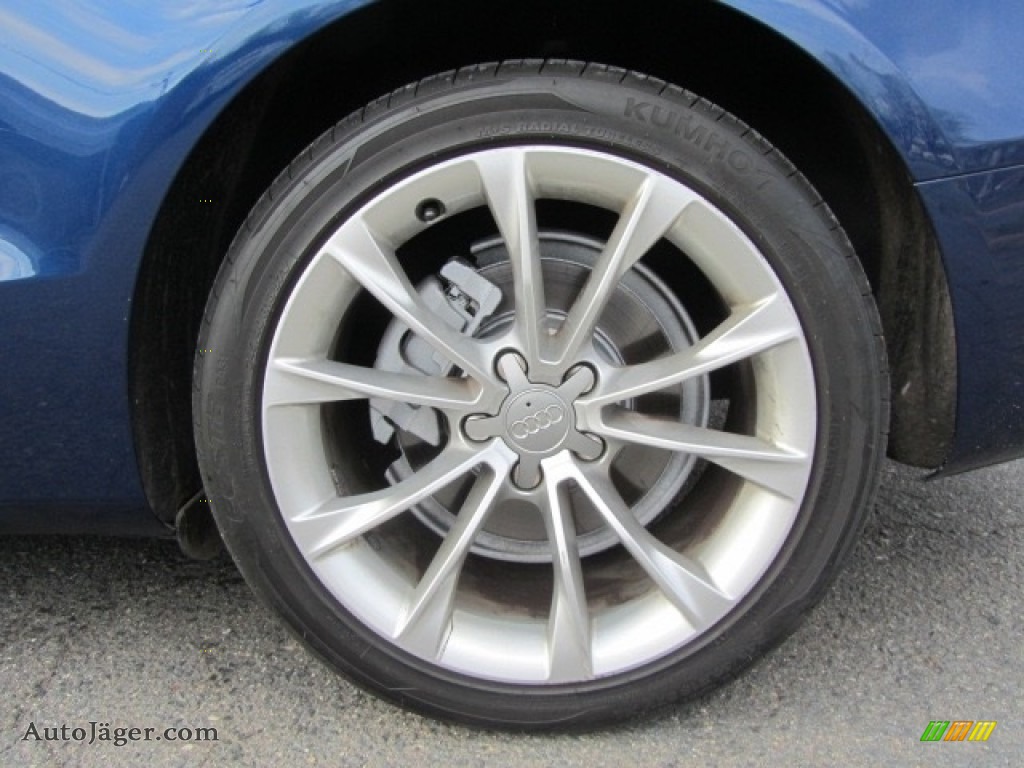 2013 A5 2.0T quattro Coupe - Scuba Blue Metallic / Titanium Grey/Steel Grey photo #18