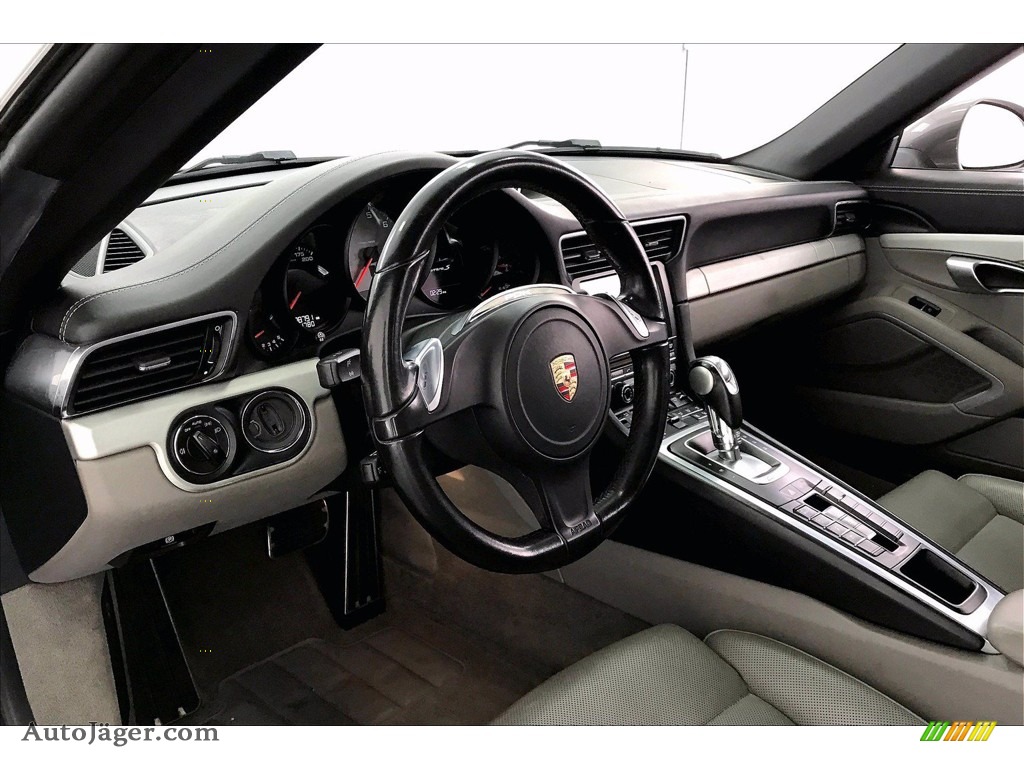 2013 911 Carrera S Cabriolet - Agate Grey Metallic / Black/Platinum Grey photo #14