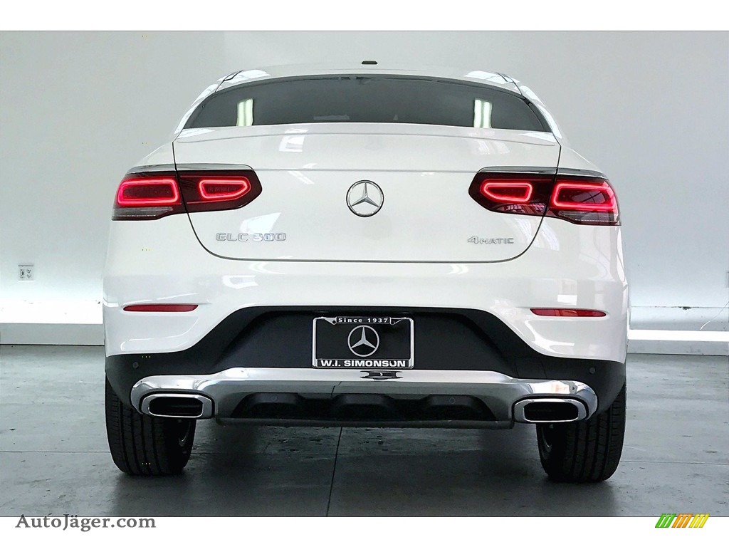 2021 GLC 300 4Matic Coupe - Polar White / Black photo #3