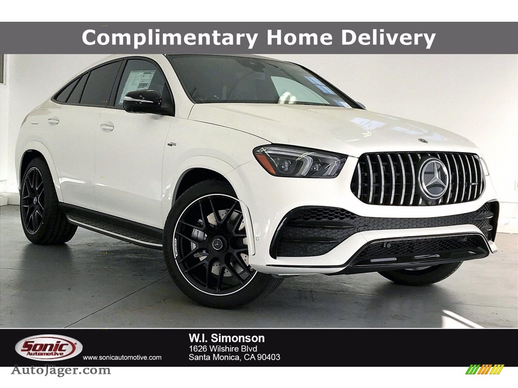 Polar White / AMG Classic Red/Black Mercedes-Benz GLE 53 AMG 4Matic Coupe