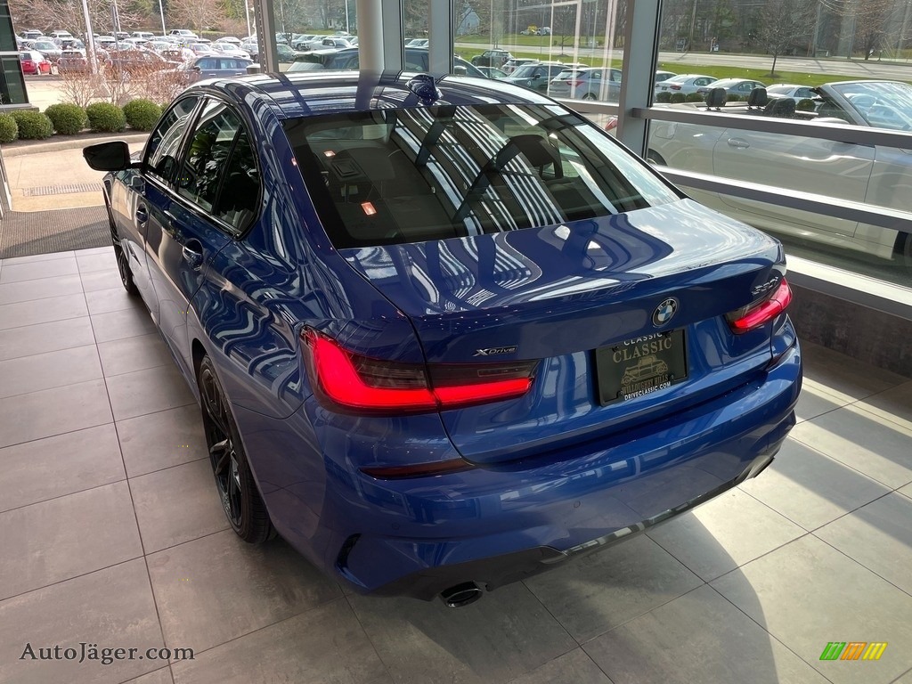 2021 3 Series 330i xDrive Sedan - Portimao Blue Metallic / Black photo #2