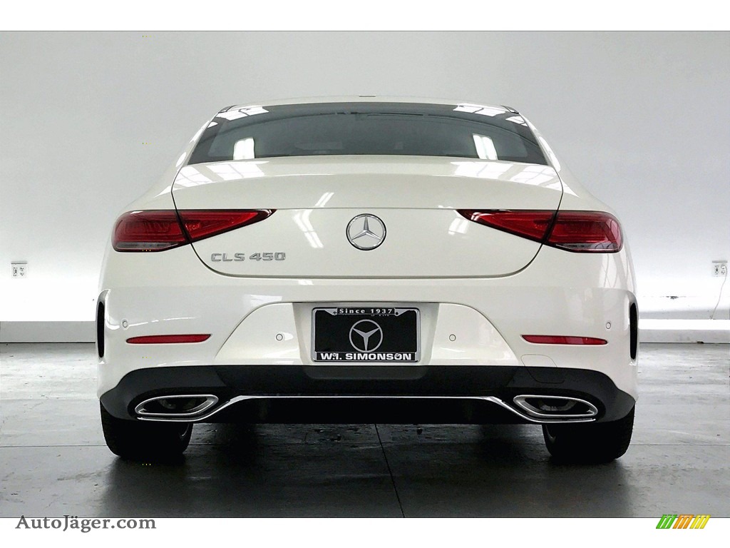 2021 CLS 450 Coupe - designo Diamond White Metallic / Black photo #3