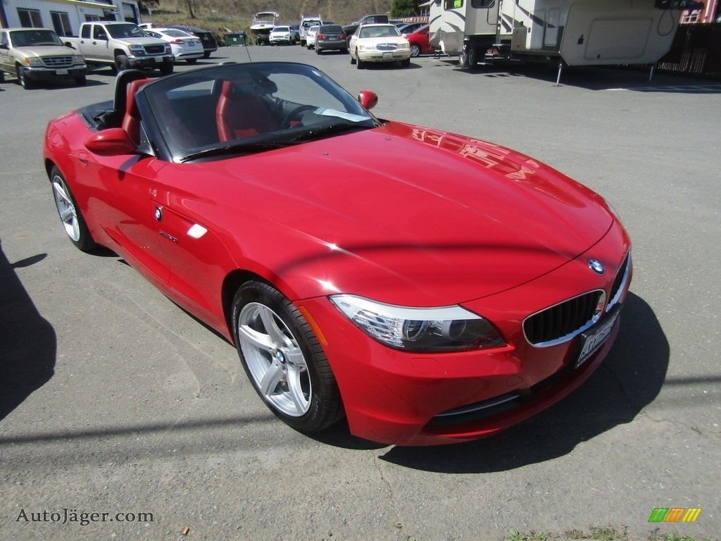 Crimson Red / Coral Red BMW Z4 sDrive30i Roadster