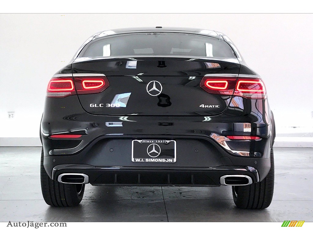 2021 GLC 300 4Matic Coupe - Black / AMG Cranberry Red/Black photo #3