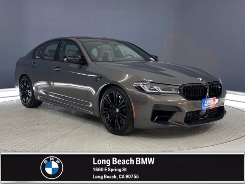 Alvite Gray Metallic 2021 BMW M5 Sedan