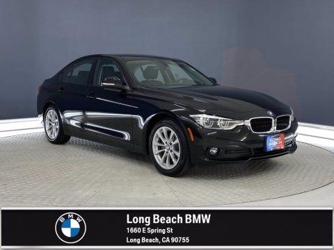 Jet Black 2018 BMW 3 Series 320i Sedan