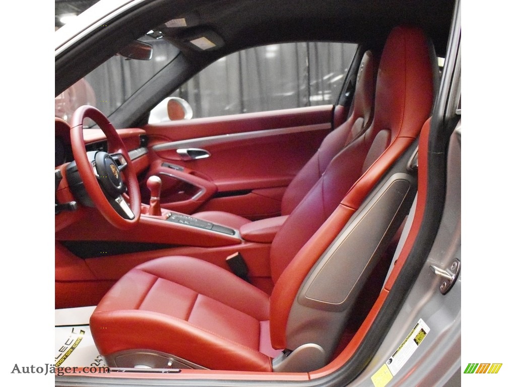 2019 911 Carrera GTS Coupe - GT Silver Metallic / Bordeaux Red photo #15