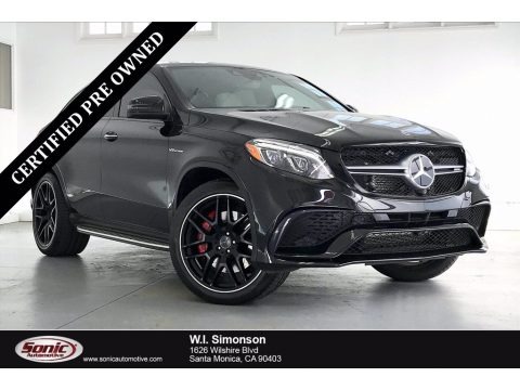 Black 2018 Mercedes-Benz GLE 63 S AMG 4Matic Coupe