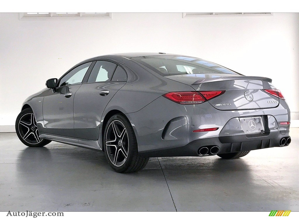 2021 CLS 53 AMG 4Matic Coupe - Selenite Gray Metallic / Bengal Red/Black photo #2
