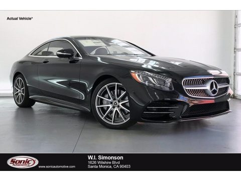 Black 2019 Mercedes-Benz S 560 4Matic Coupe