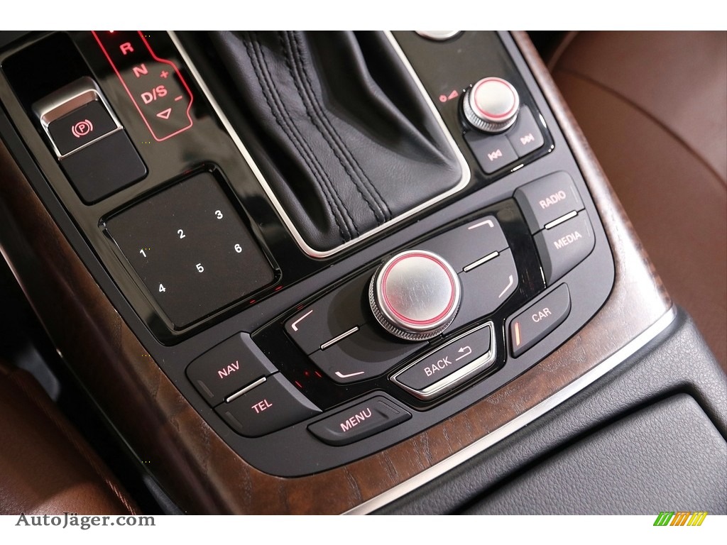 2014 A6 3.0T quattro Sedan - Phantom Black Pearl / Nougat Brown photo #17