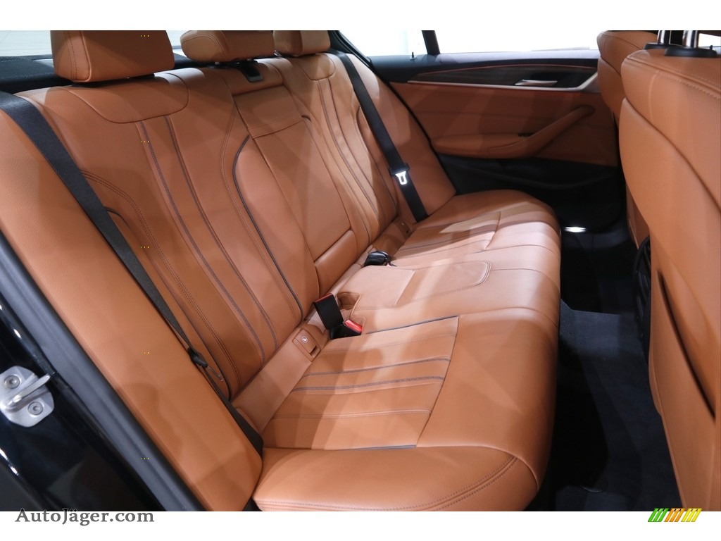2019 5 Series 540i xDrive Sedan - Black Sapphire Metallic / Cognac photo #18
