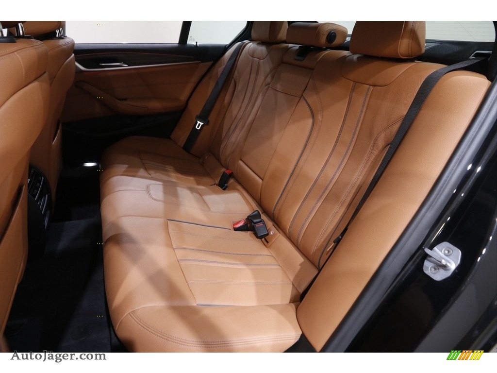 2019 5 Series 540i xDrive Sedan - Black Sapphire Metallic / Cognac photo #19