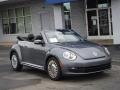 Volkswagen Beetle 2.5L Convertible Platinum Gray Metallic photo #1