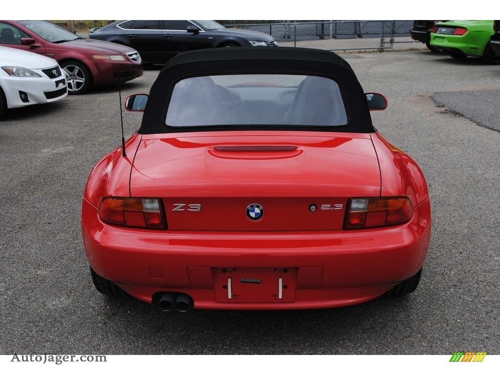 1999 Z3 2.3 Roadster - Bright Red / Black photo #4