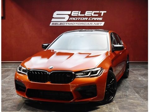 Motegi Red Metallic 2021 BMW M5 Sedan