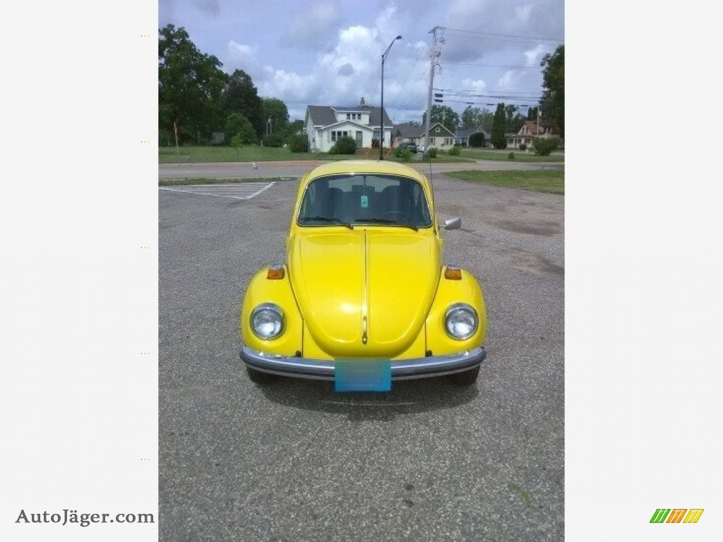 1973 Beetle Coupe - Rally Yellow / Black photo #2