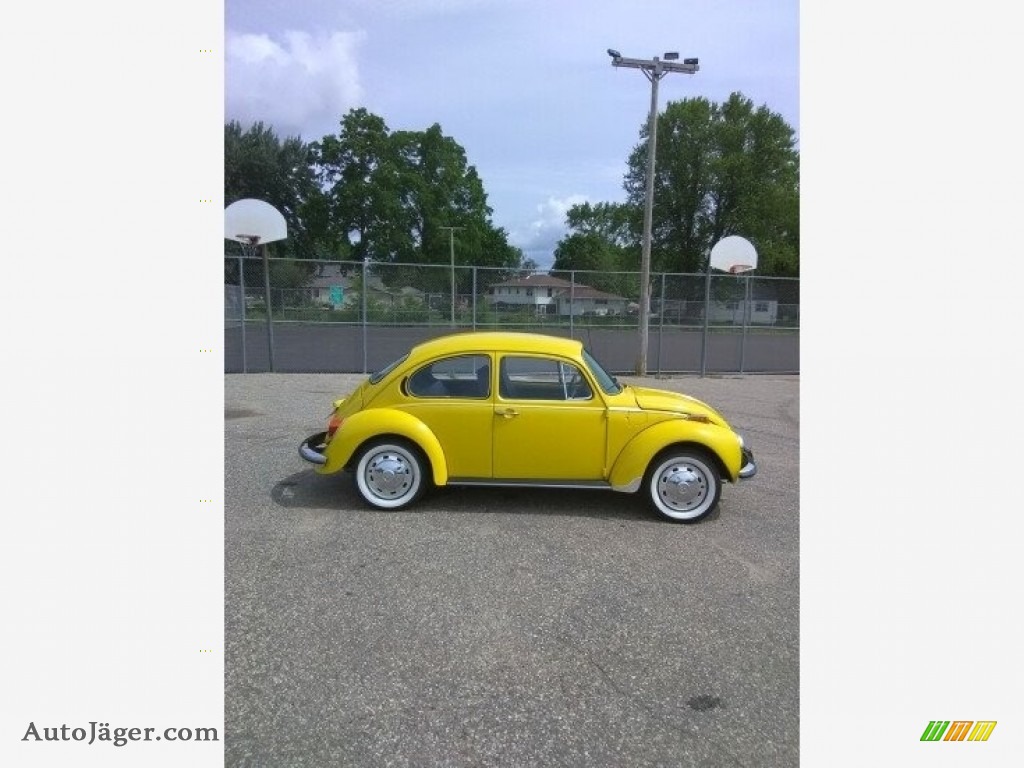 1973 Beetle Coupe - Rally Yellow / Black photo #4