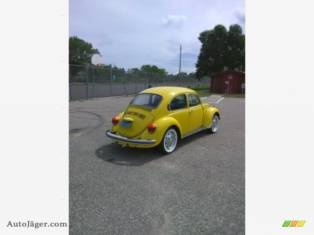 1973 Beetle Coupe - Rally Yellow / Black photo #6