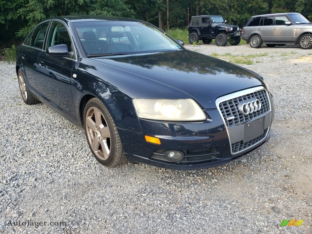 2007 A6 3.2 quattro Sedan - Night Blue Pearl / Ebony photo #1