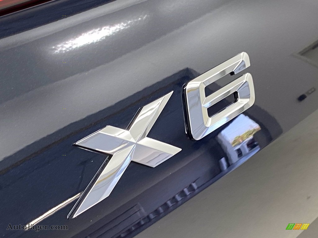 2022 X6 xDrive40i - Carbon Black Metallic / Tartufo photo #8