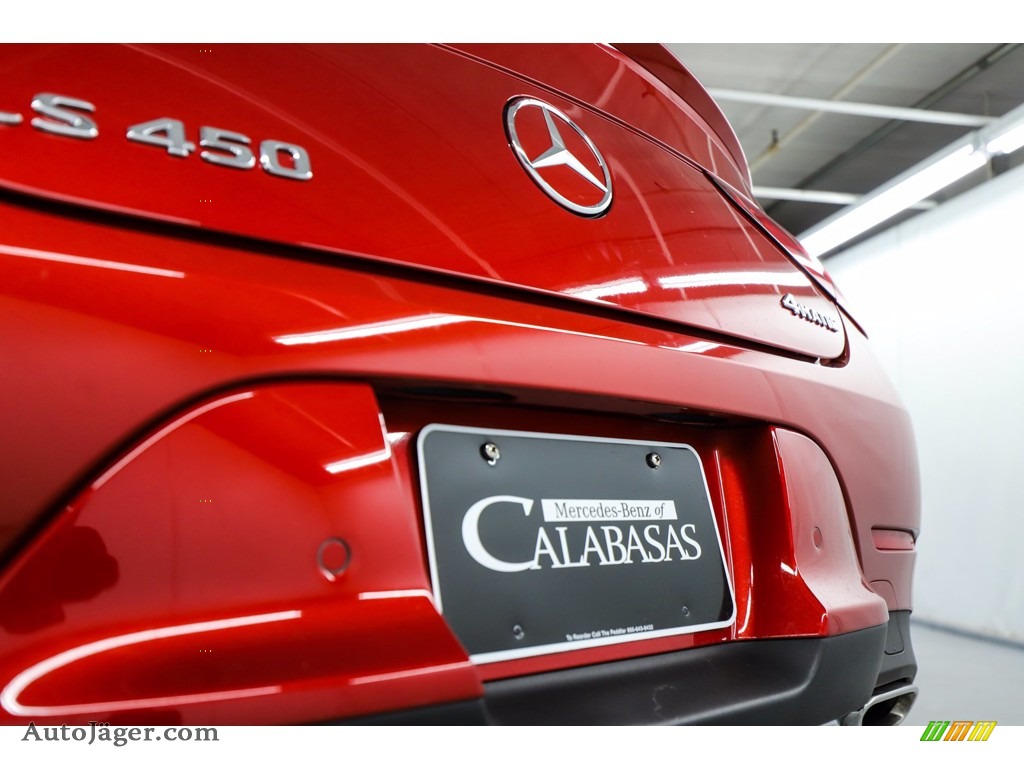 2020 CLS 450 4Matic Coupe - designo Cardinal Red Metallic / Black photo #11