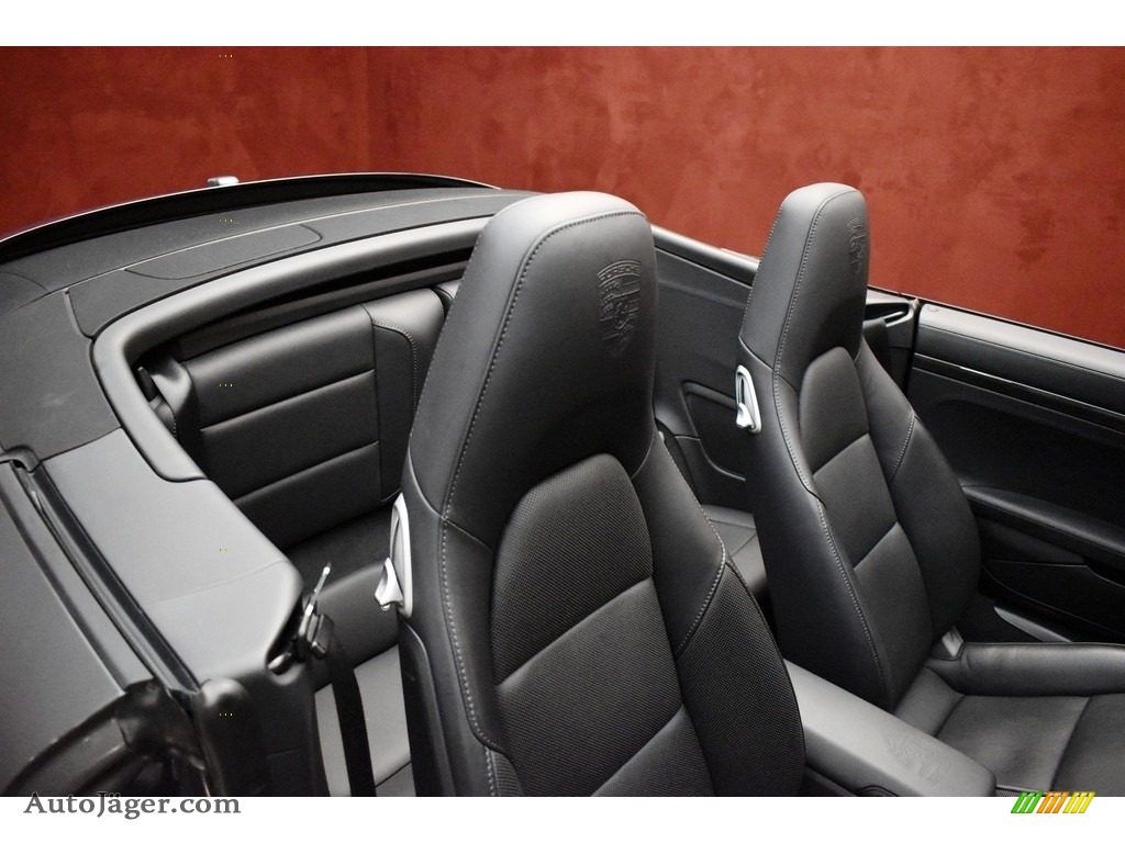 2013 911 Carrera 4S Cabriolet - Agate Grey Metallic / Black photo #20