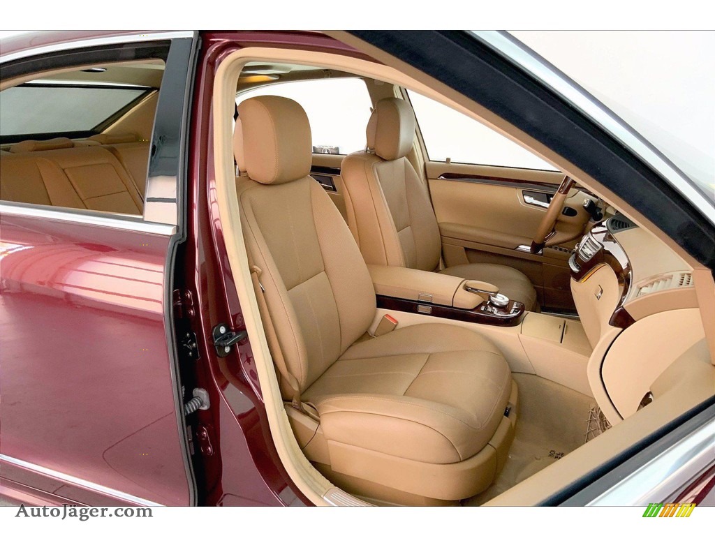 2007 S 550 Sedan - Barolo Red Metallic / designo Armagnac Brown photo #6