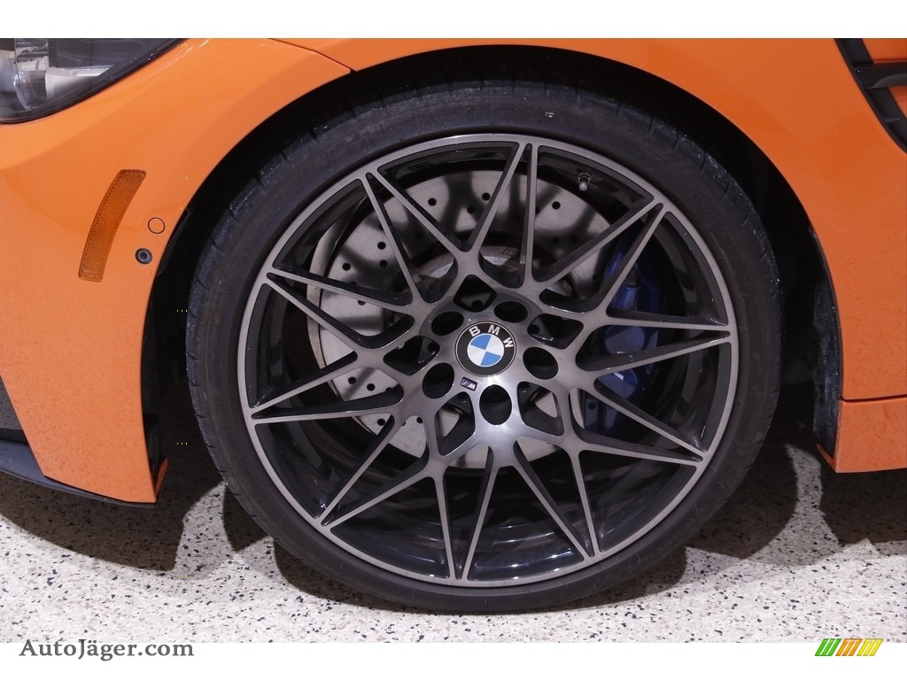 2020 M4 Coupe - BMW Individual Fire Orange / Black photo #23