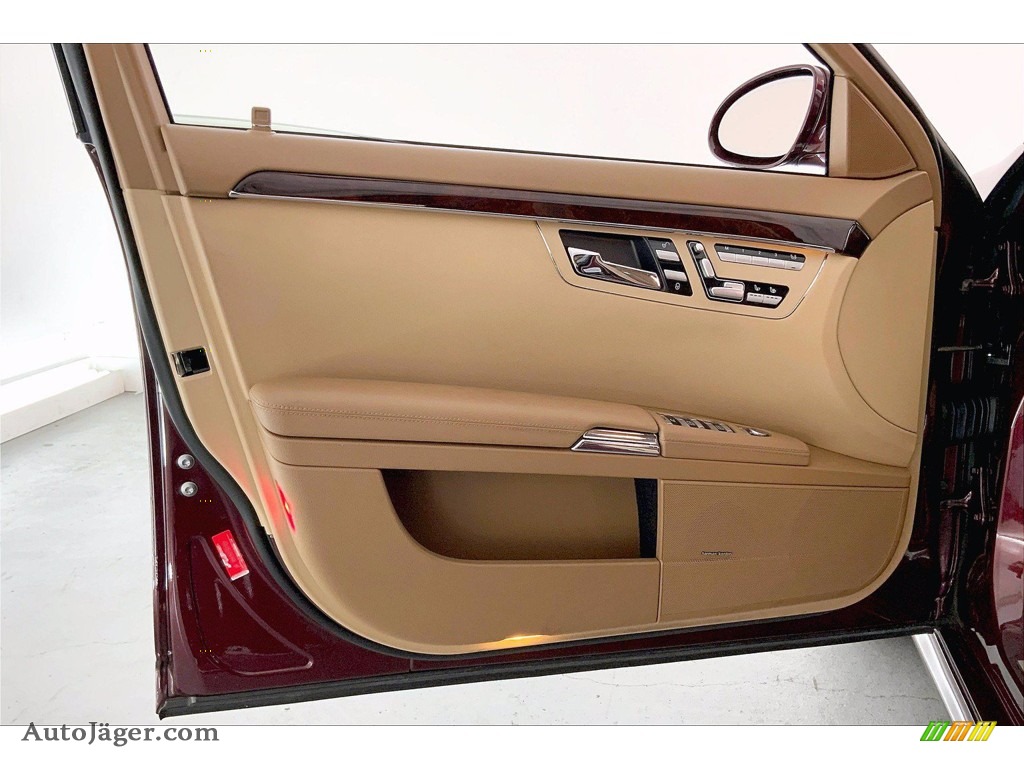 2007 S 550 Sedan - Barolo Red Metallic / designo Armagnac Brown photo #26