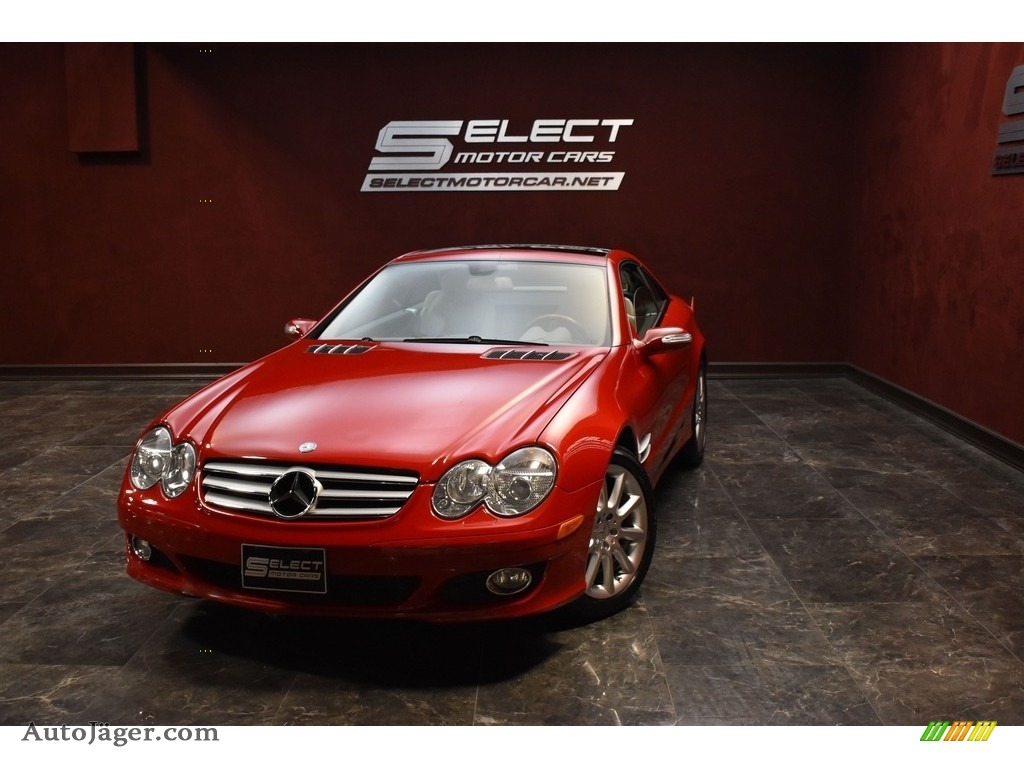 Mars Red / Stone Mercedes-Benz SL 550 Roadster