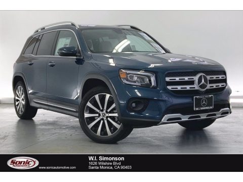 Denim Blue Metallic 2022 Mercedes-Benz GLB 250