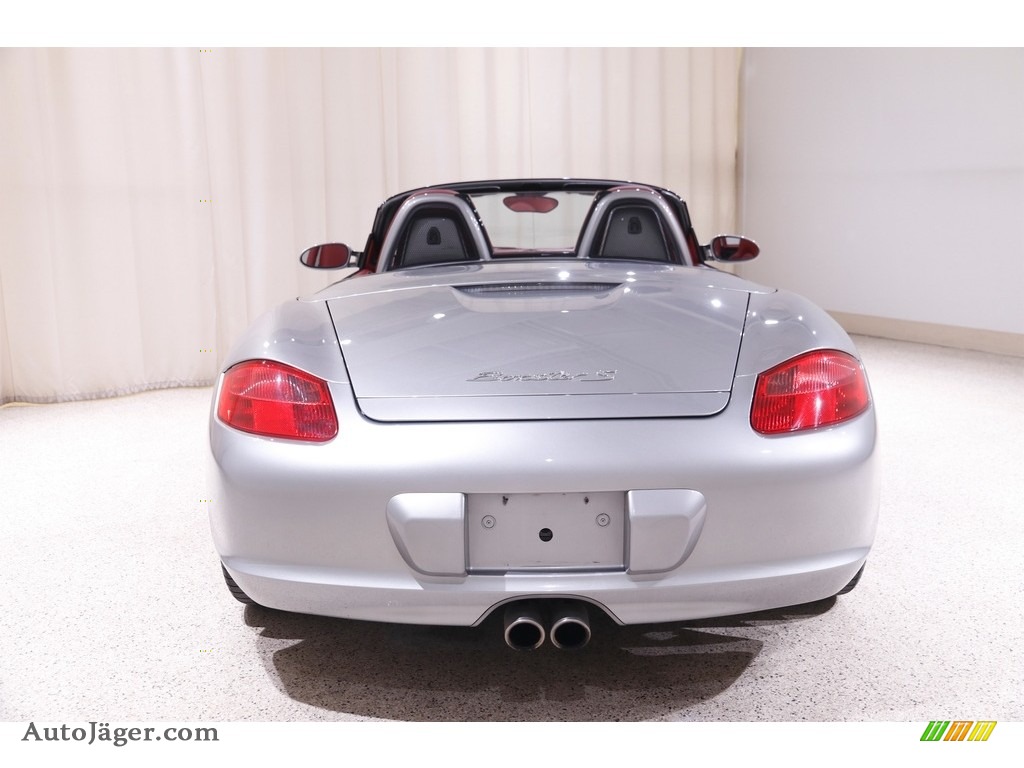 2008 Boxster RS 60 Spyder - GT Silver Metallic / Carrera Red photo #21