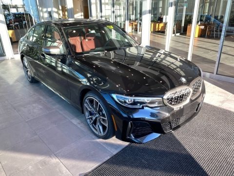 Black Sapphire Metallic 2022 BMW 3 Series M340i xDrive Sedan