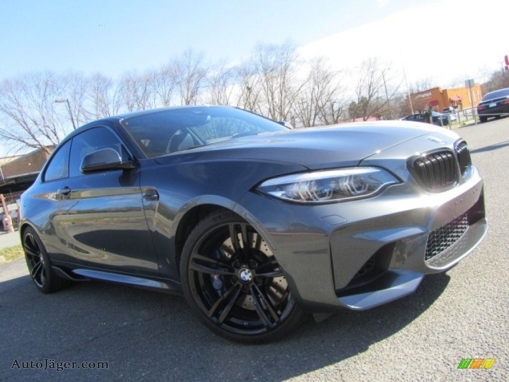Mineral Grey Metallic / Black BMW M2 Coupe