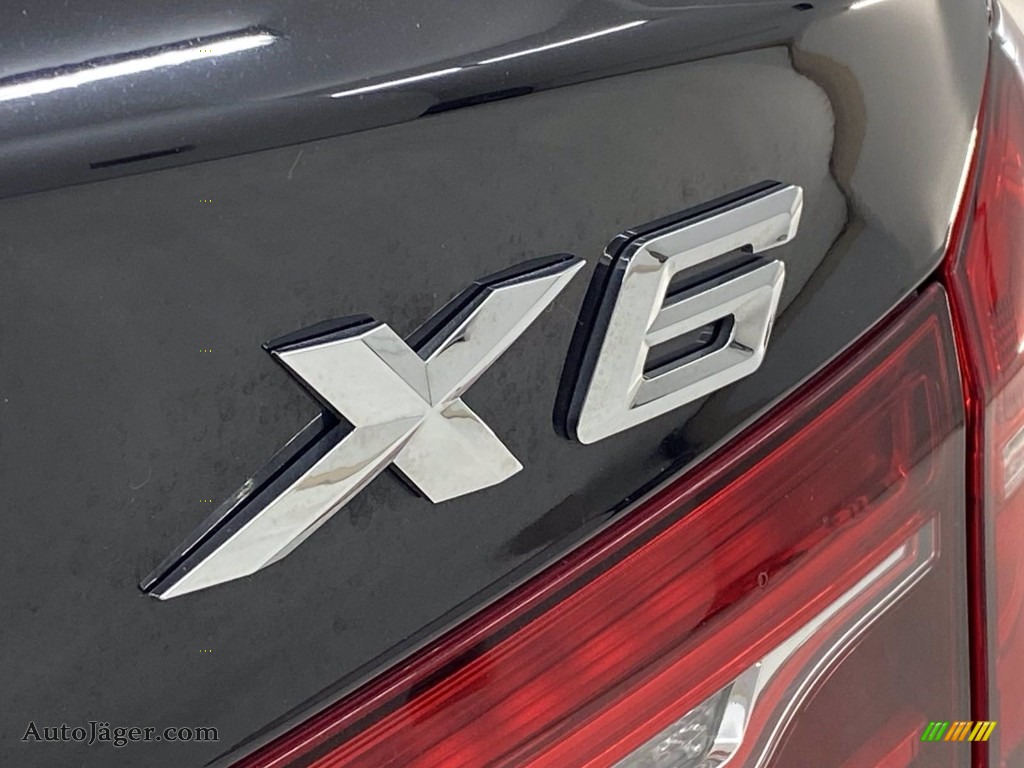2018 X6 xDrive35i - Azurite Black Metallic / Cognac photo #10