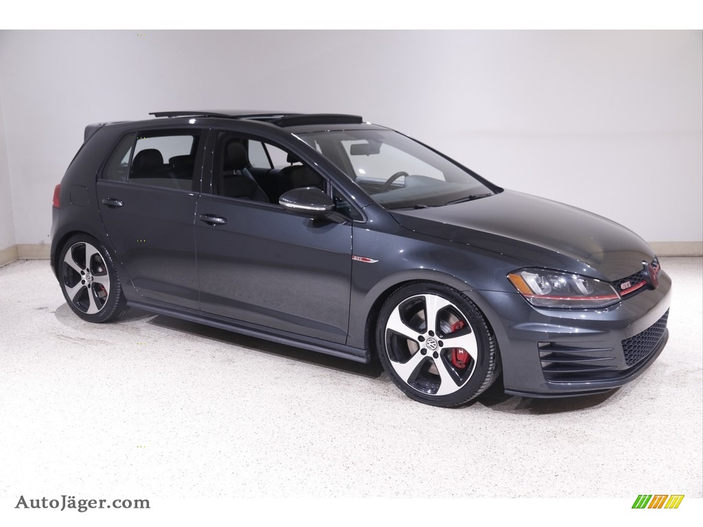 Carbon Steel Gray Metallic / Titan Black Volkswagen Golf GTI 4-Door 2.0T SE