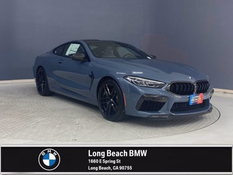 Barcelona Blue Metallic 2022 BMW M8 Competition Coupe